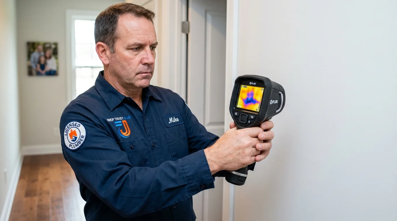 Thermal imaging leak detection by Johns Plumbing LLC in Brewster